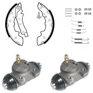 DELPHI KP669 Комплект гальмівних колодок