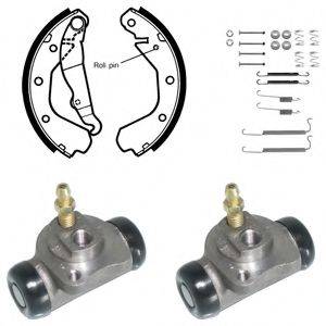 DELPHI KP744 Комплект гальмівних колодок