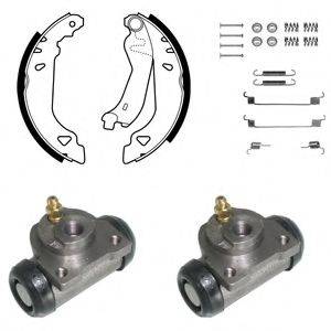 DELPHI KP848 Комплект гальмівних колодок