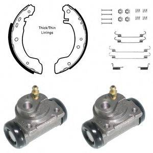 DELPHI KP860 Комплект гальмівних колодок