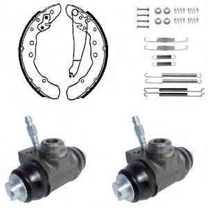 DELPHI KP879 Комплект гальмівних колодок