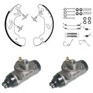 DELPHI KP955 Комплект гальмівних колодок