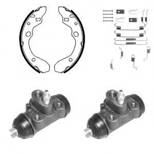 DELPHI 933 Комплект гальмівних колодок