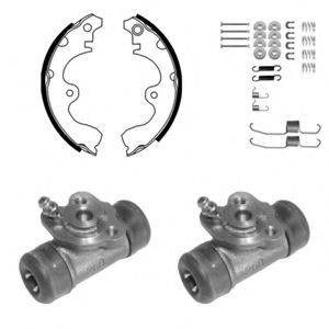 DELPHI 961 Комплект гальмівних колодок