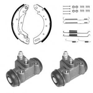 DELPHI 975 Комплект гальмівних колодок
