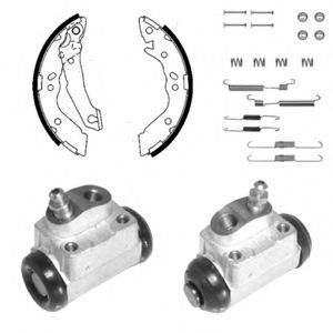 DELPHI KP1097 Комплект гальмівних колодок