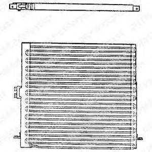 DELPHI TSP0225369 Конденсатор, кондиціонер