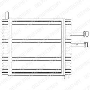 DELPHI TSP0525013 Випарник, кондиціонер