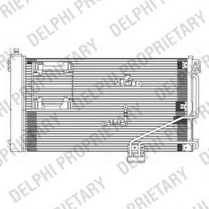 DELPHI TSP0225610 Конденсатор, кондиціонер