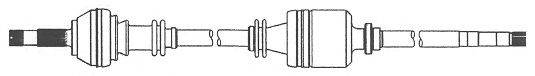 FARCOM 121832 Приводний вал