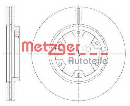 METZGER 646610 гальмівний диск