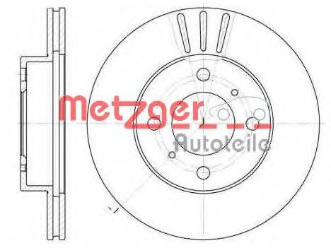 METZGER 655710 гальмівний диск