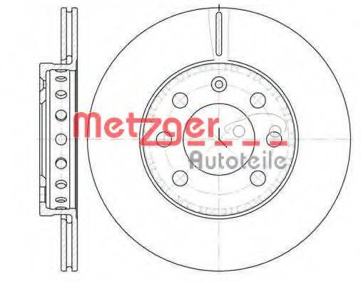 METZGER 659500 гальмівний диск