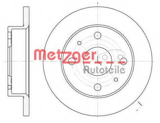 METZGER 683000 гальмівний диск