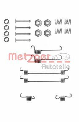 METZGER 1050650 Комплектуючі, гальмівна колодка