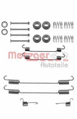 METZGER 1050740 Комплектуючі, гальмівна колодка