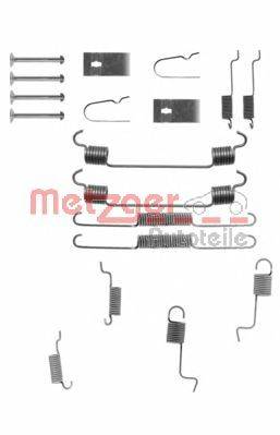 METZGER 1050742 Комплектуючі, гальмівна колодка