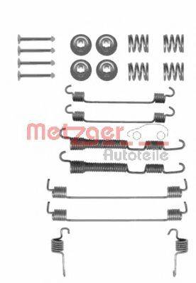 METZGER 1050786 Комплектуючі, гальмівна колодка