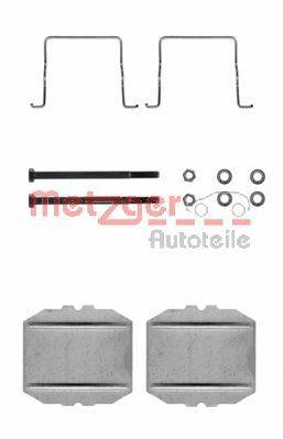 METZGER 1091053 Комплектуючі, колодки дискового гальма