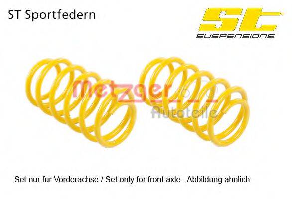 METZGER 128270005 Комплект ходової частини, пружини