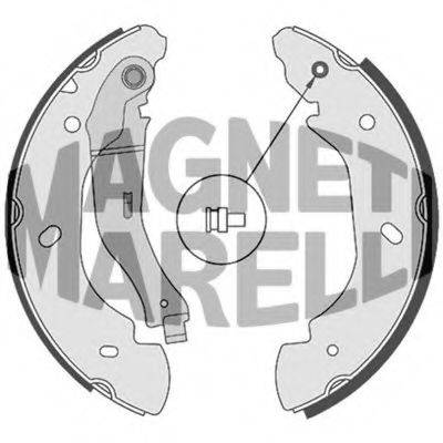 MAGNETI MARELLI 360219198307 Гальмівні колодки