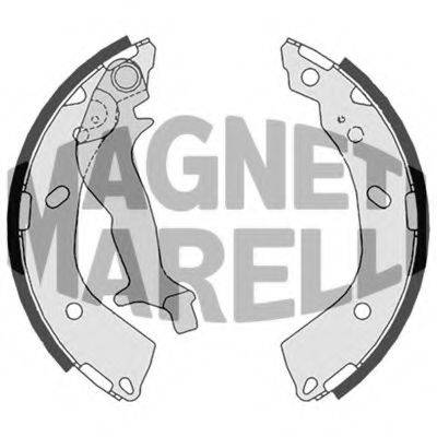 MAGNETI MARELLI 360219198372 Гальмівні колодки