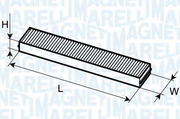 MAGNETI MARELLI 350203061070 Фільтр, повітря у внутрішньому просторі