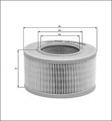 MAGNETI MARELLI 154077155680 Повітряний фільтр