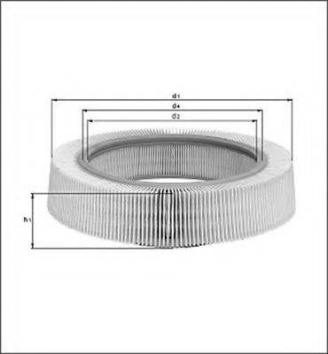 MAGNETI MARELLI 154020013780 Повітряний фільтр