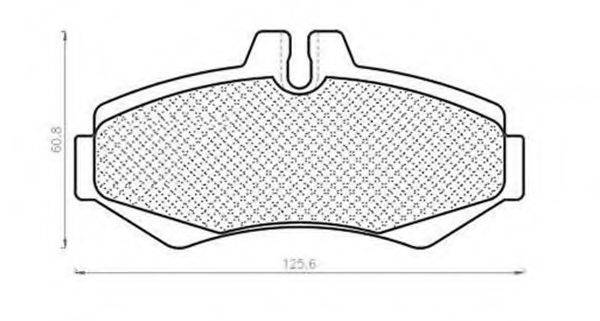 MAGNETI MARELLI 430216171264 Комплект гальмівних колодок, дискове гальмо