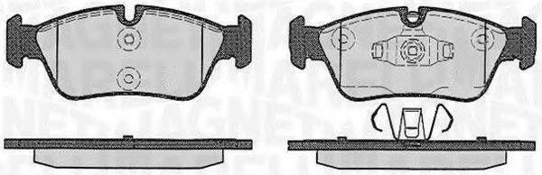 MAGNETI MARELLI 363916060622 Комплект гальмівних колодок, дискове гальмо