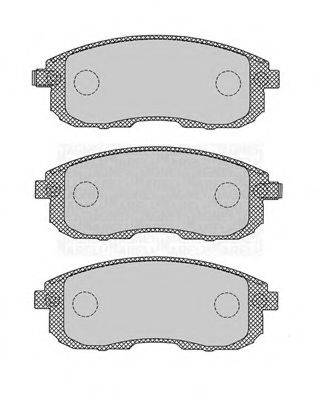 MAGNETI MARELLI 363916060695 Комплект гальмівних колодок, дискове гальмо