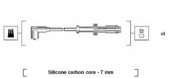 MAGNETI MARELLI 941135130701 Комплект дротів запалювання