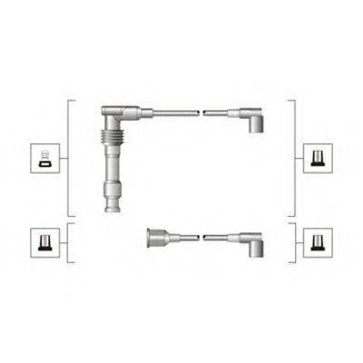 MAGNETI MARELLI 941319170123 Комплект дротів запалювання