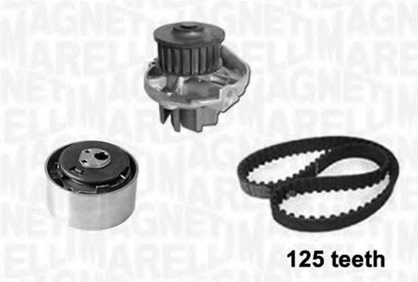 MAGNETI MARELLI 341402470001 Водяний насос + комплект зубчастого ременя