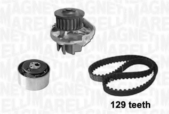 MAGNETI MARELLI 341405810003 Водяний насос + комплект зубчастого ременя