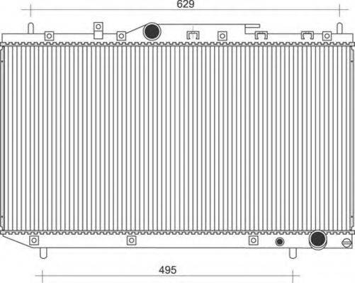 MAGNETI MARELLI 350213116700 Радіатор, охолодження двигуна
