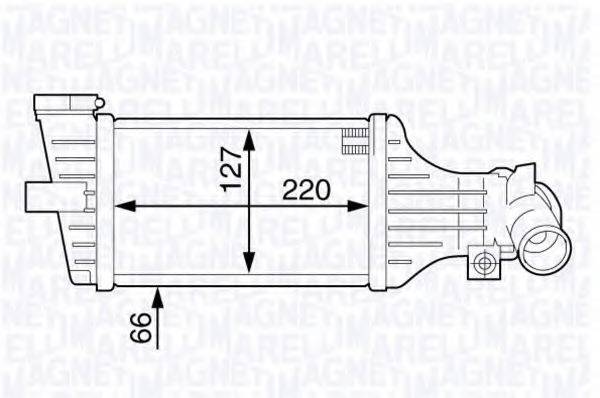 MAGNETI MARELLI 351319201930 Інтеркулер