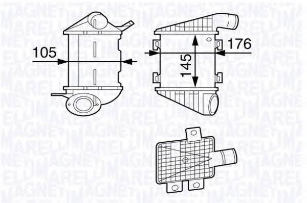 MAGNETI MARELLI 351319202190 Інтеркулер