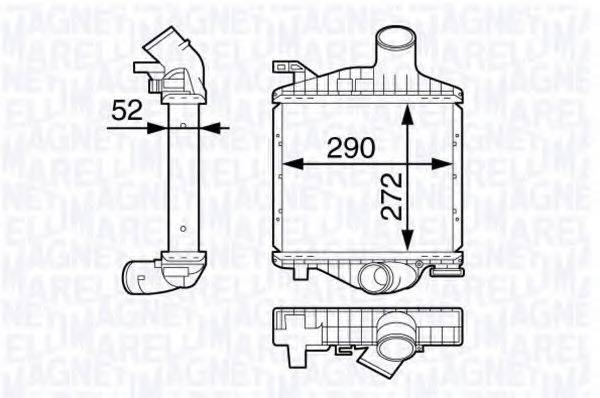 MAGNETI MARELLI 351319202220 Інтеркулер