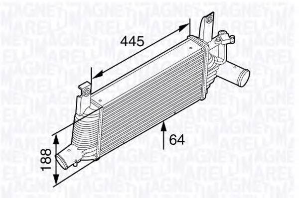 MAGNETI MARELLI 351319202240 Інтеркулер