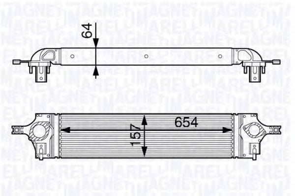 MAGNETI MARELLI 351319202320 Інтеркулер