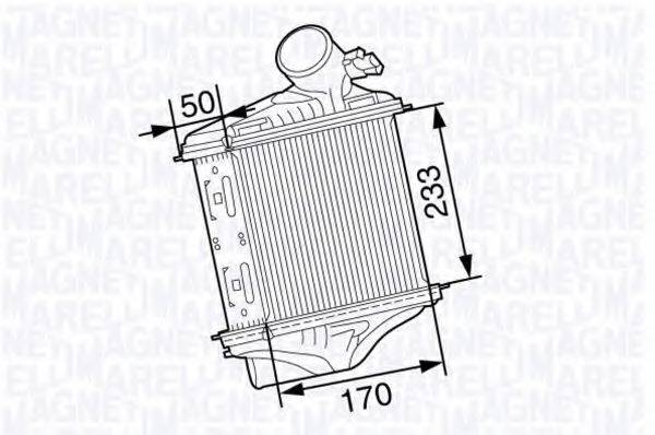 MAGNETI MARELLI 351319202710 Інтеркулер