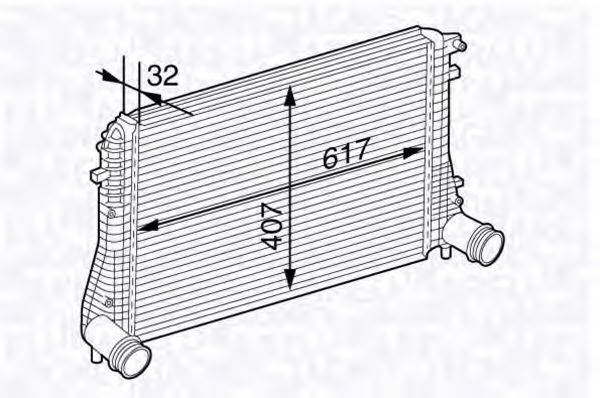 MAGNETI MARELLI 351319202840 Інтеркулер