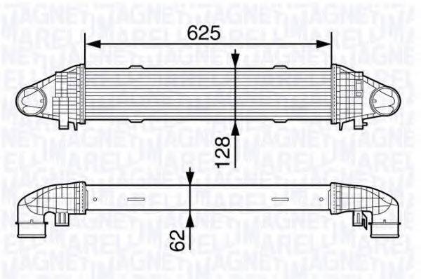 MAGNETI MARELLI 351319203360 Інтеркулер