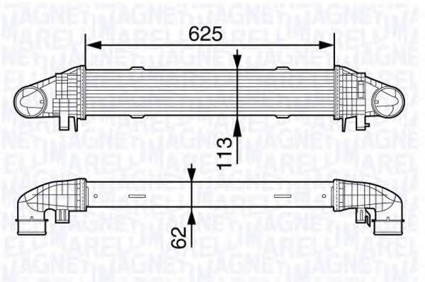 MAGNETI MARELLI 351319203370 Інтеркулер