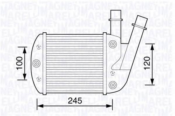 MAGNETI MARELLI 351319203450 Інтеркулер