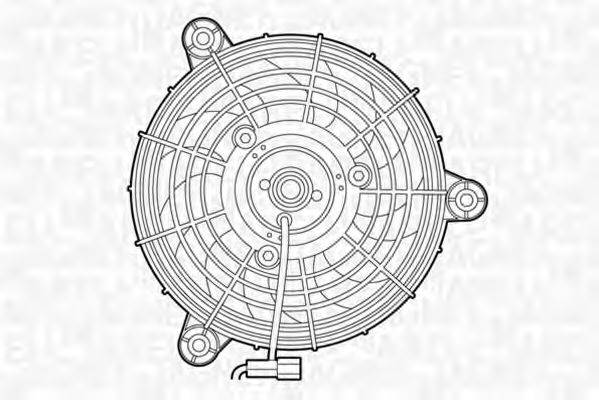 MAGNETI MARELLI 069422295010 Вентилятор, охолодження двигуна