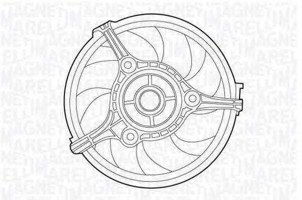 MAGNETI MARELLI 069422468010 Вентилятор, охолодження двигуна