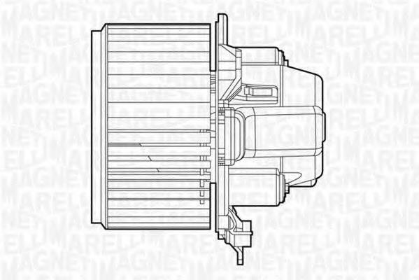 MAGNETI MARELLI 069412509010 Вентилятор салону